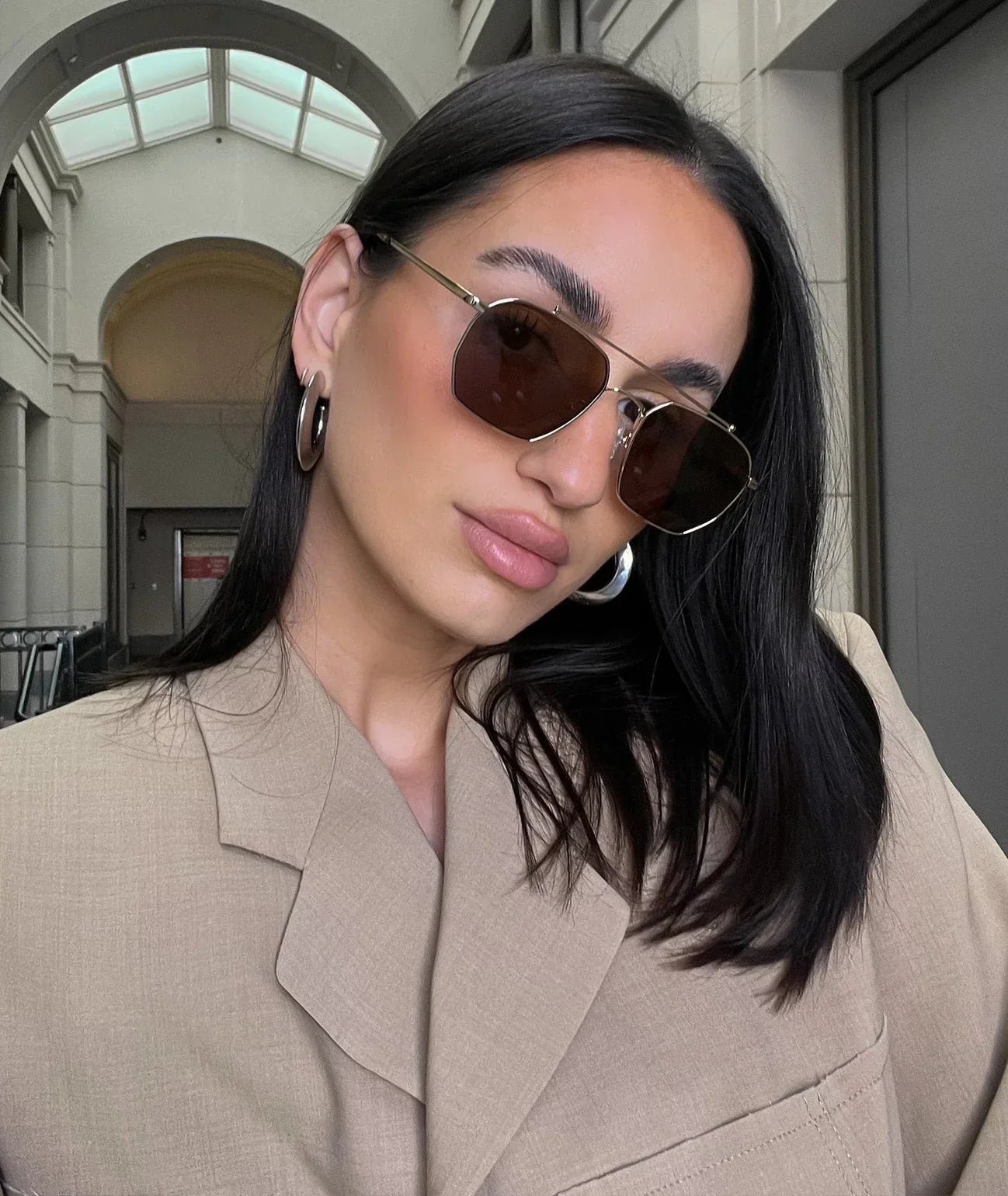 VEHLA Bowie - Gold/Choc - Glasses