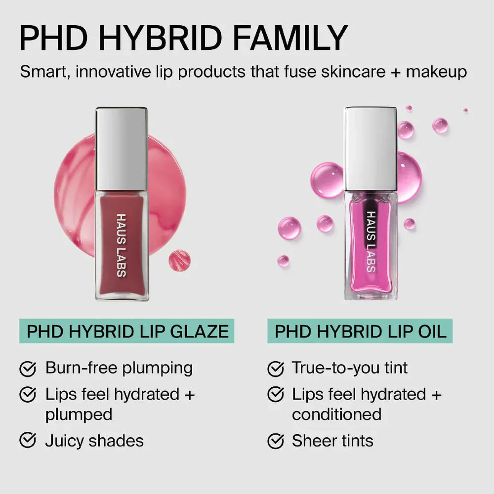 Haus Labs PhD Hybrid Lip Glaze - Lip Gloss