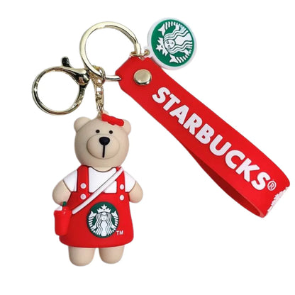 Starbucks   Bearista   Keychain   –   Bear   Keychain