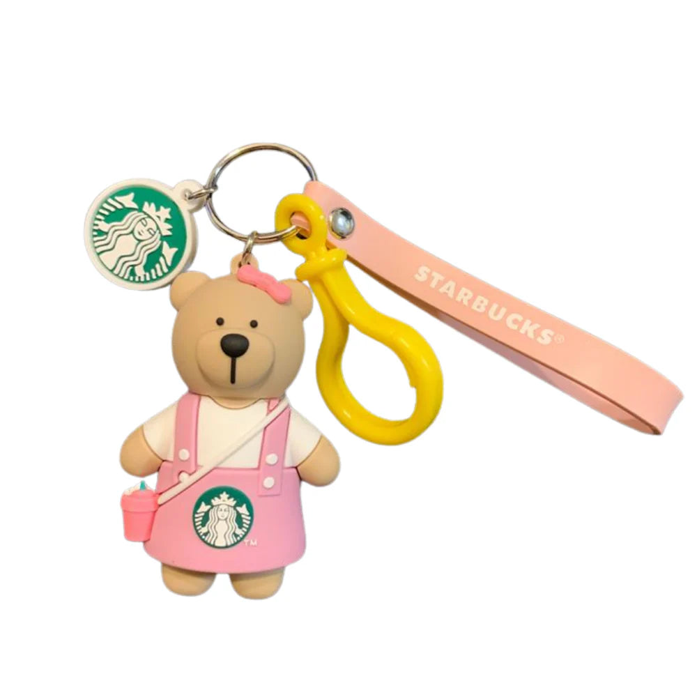 Starbucks   Bearista   Keychain   –   Bear   Keychain