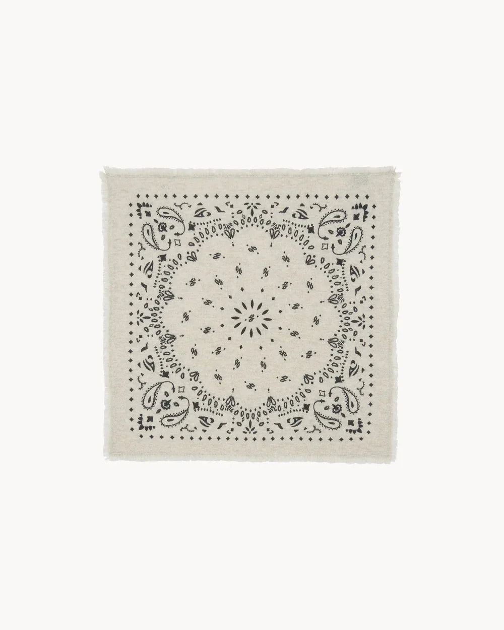 KUJTEN   Small   Bandana   Hachi   Oats   White
